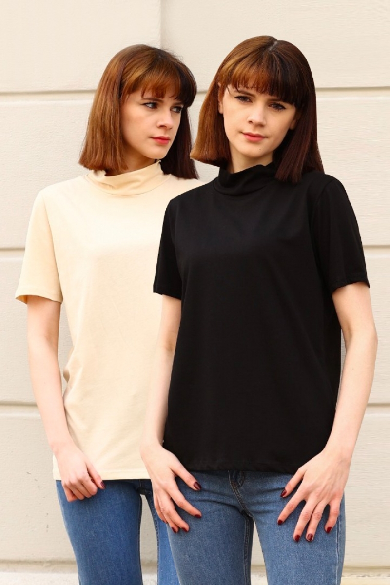 Ying Black-White Double Pack T-Shirt