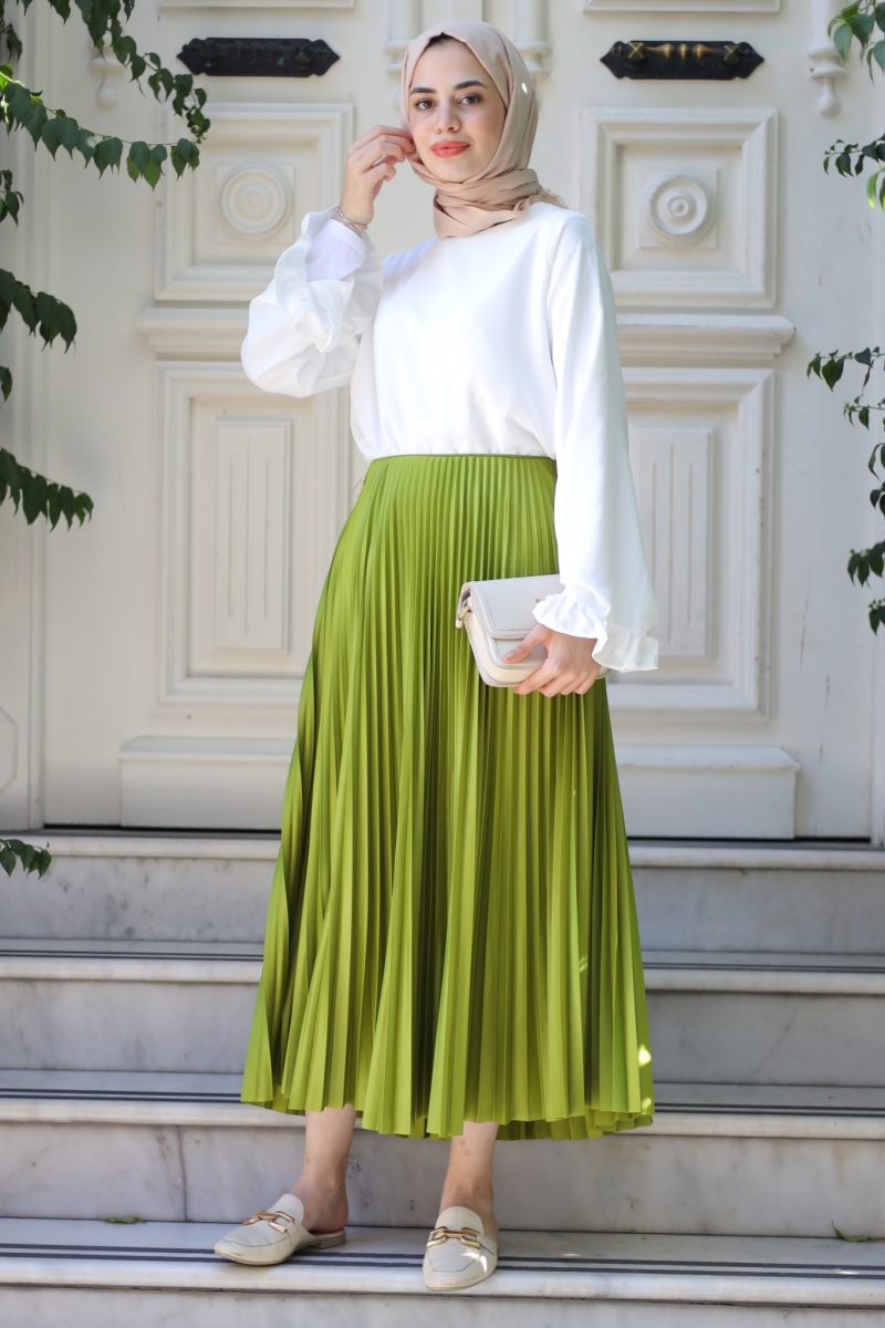 Deta Green Skirt 