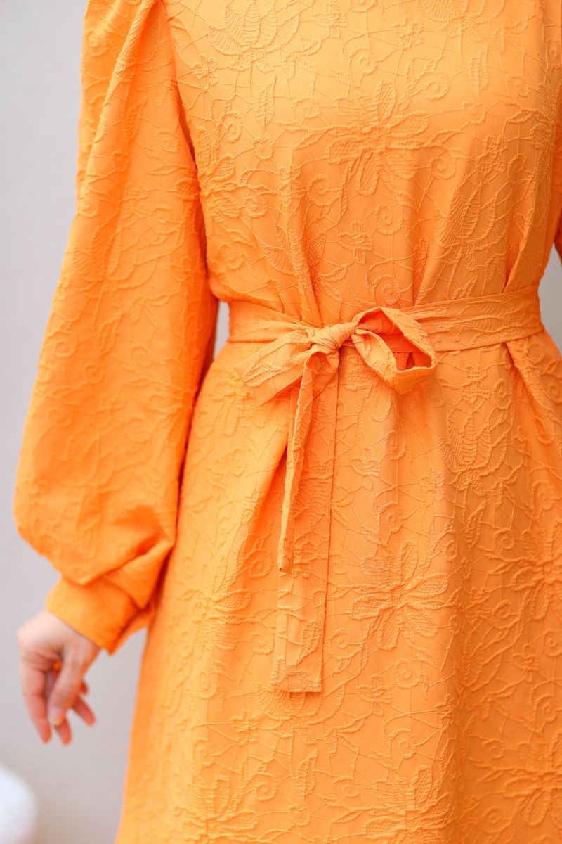 Grant Orange Dress