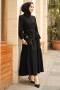 Marsha Siyah Elbise 