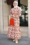 Metz Orange Dress