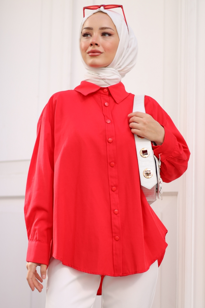 Noode Red Tunic 
