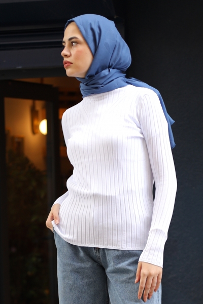 Reyna White Knitwear Body 