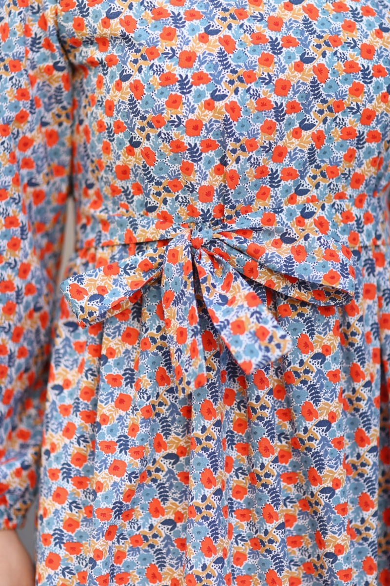 Roza Orange Dress