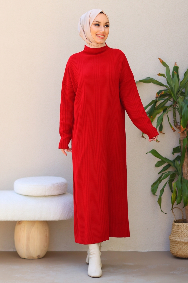 Sidney Kırmızı Elbise