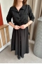 Alena Siyah Elbise