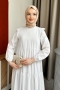 Bondia Beyaz Elbise 