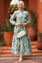 Leilla Turquoise Dress