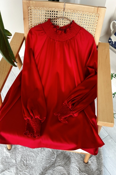 Lesa Red Tunic