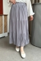Nefel Grey Skirt 