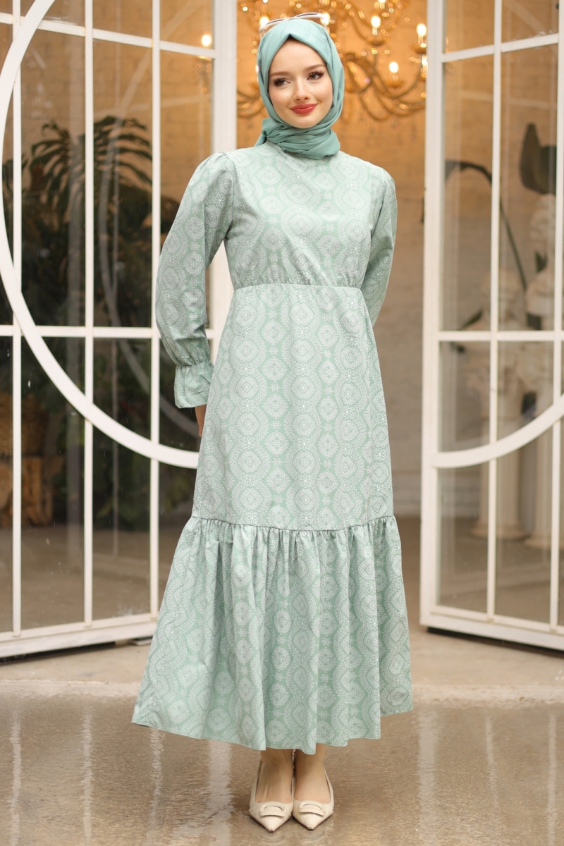 Ninnel Mint Green Dress