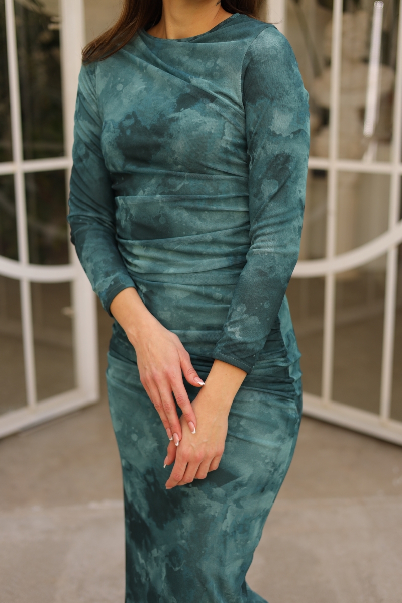 Silvana Emerald Dress 