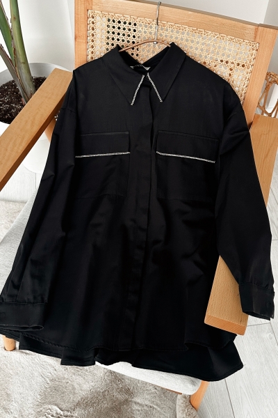 Swarovski Black Tunic