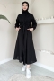 Tansy Siyah Elbise