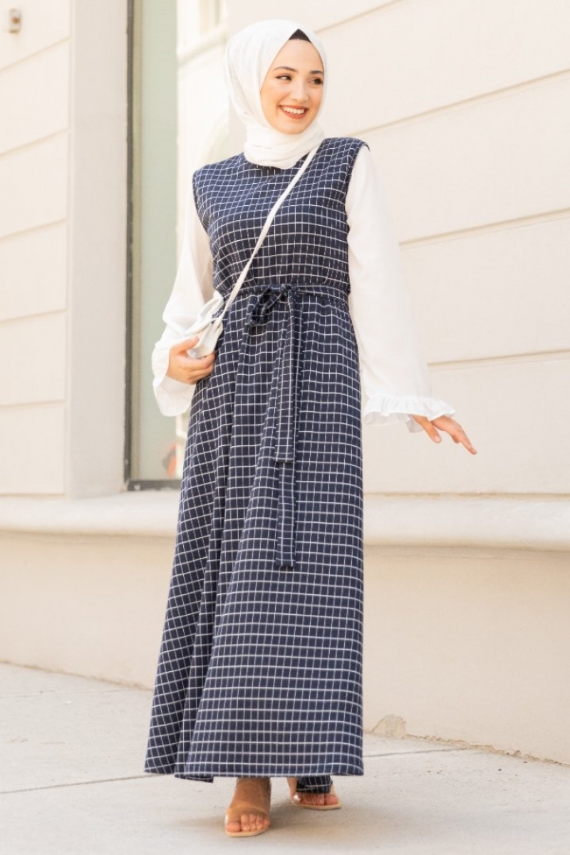 Melon İkili Lacivert Kombin