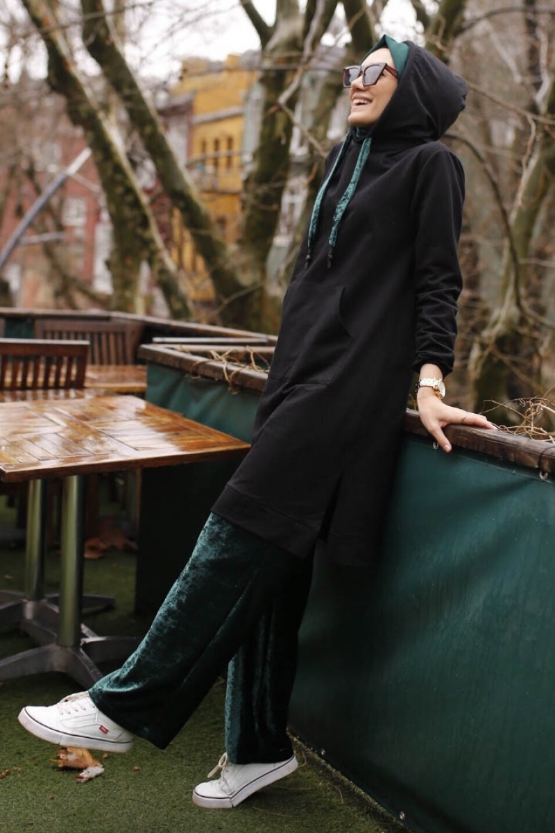 Bird Zümrüt Pantolon