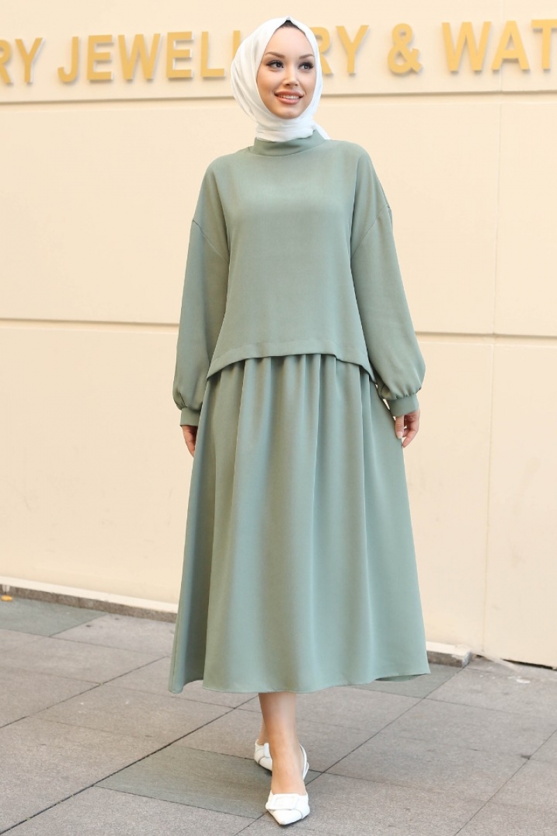 Abriana Mint Yeşili Takım