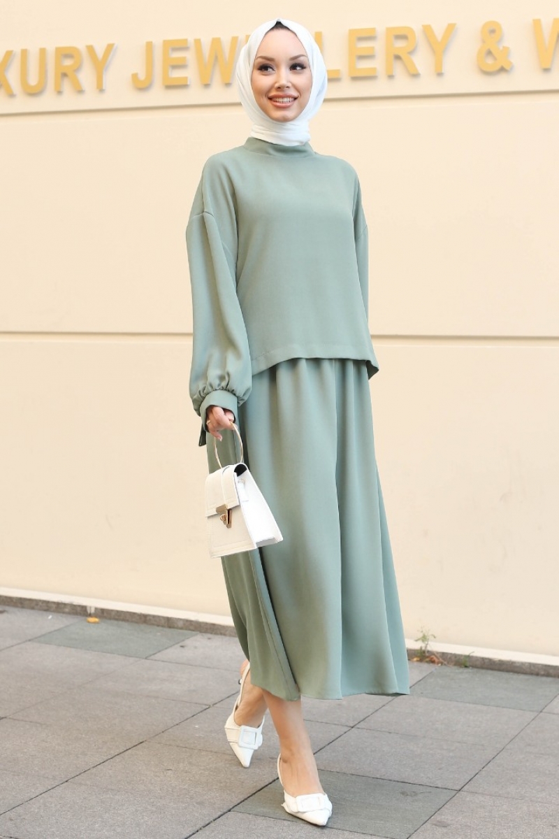 Abriana Mint Yeşili Takım