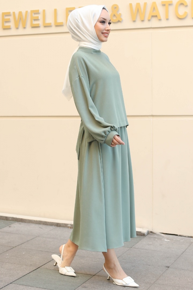 Abriana Mint Yeşili Takım