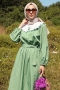 Adela Mint Yeşili Elbise