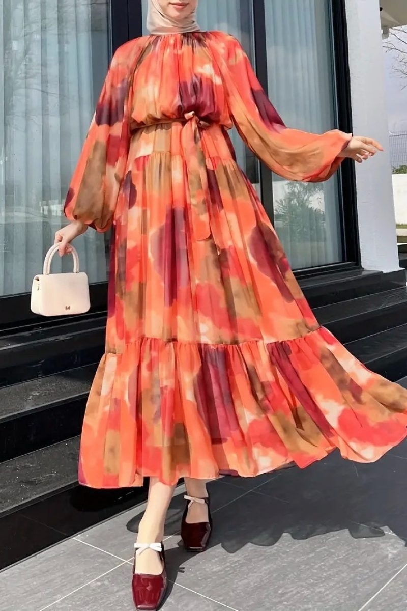 Aheste Kiremit Elbise