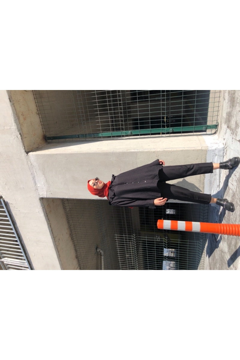 Akafia Siyah Gömlek