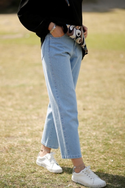 Albertine Açık Mavi Kot Pantolon