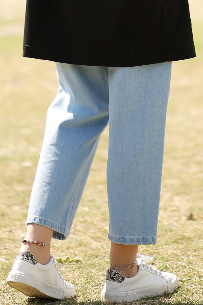 Albertine Açık Mavi Kot Pantolon