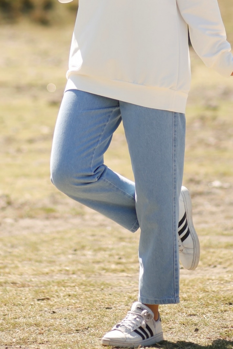 Albertine Açık Mavi Kot Pantolon