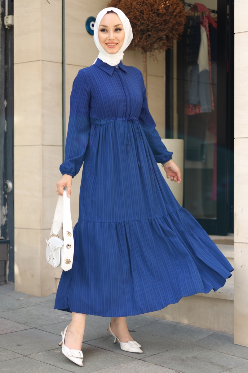 Alder Saks Mavisi Elbise