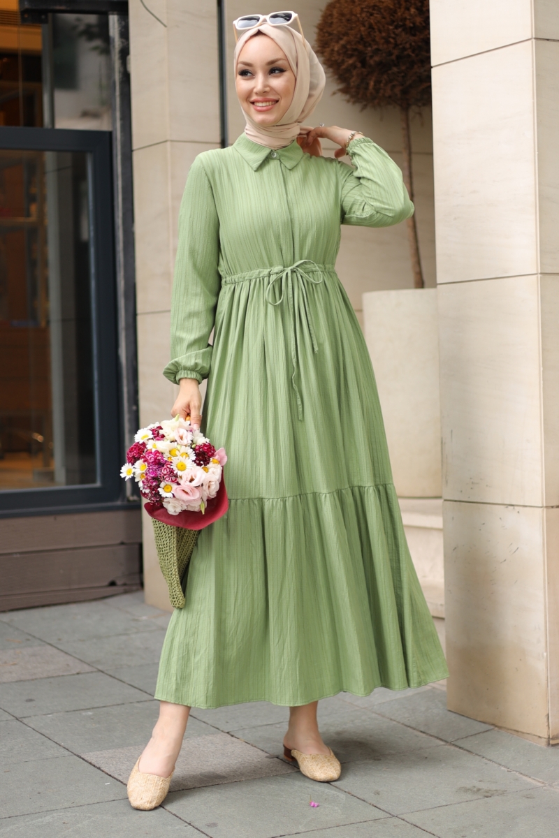 Alder Mint Yeşili Elbise