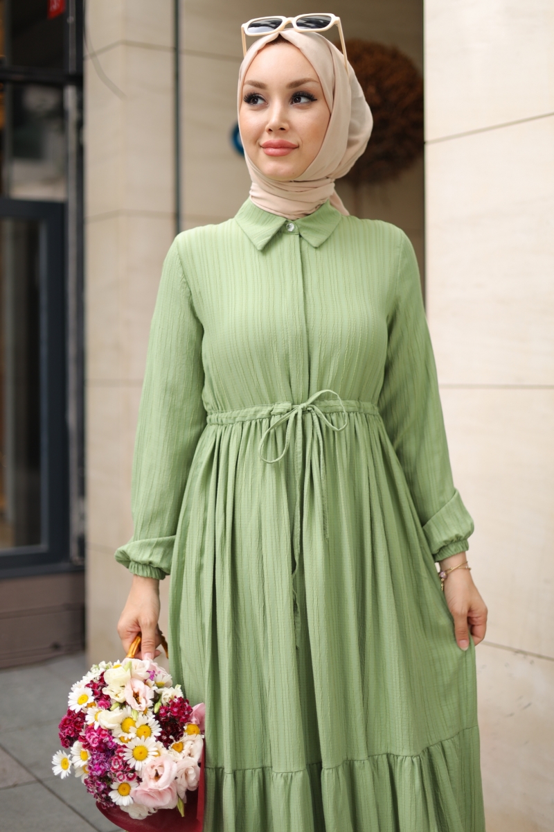 Alder Mint Yeşili Elbise