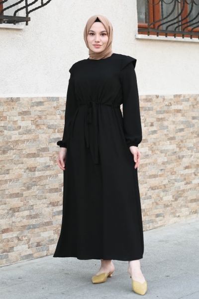Aleya Siyah Elbise
