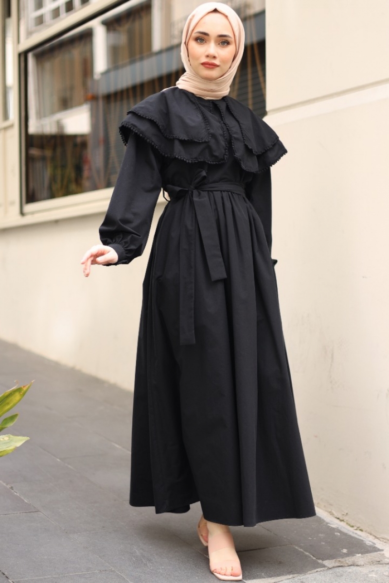 Alfred Siyah Elbise