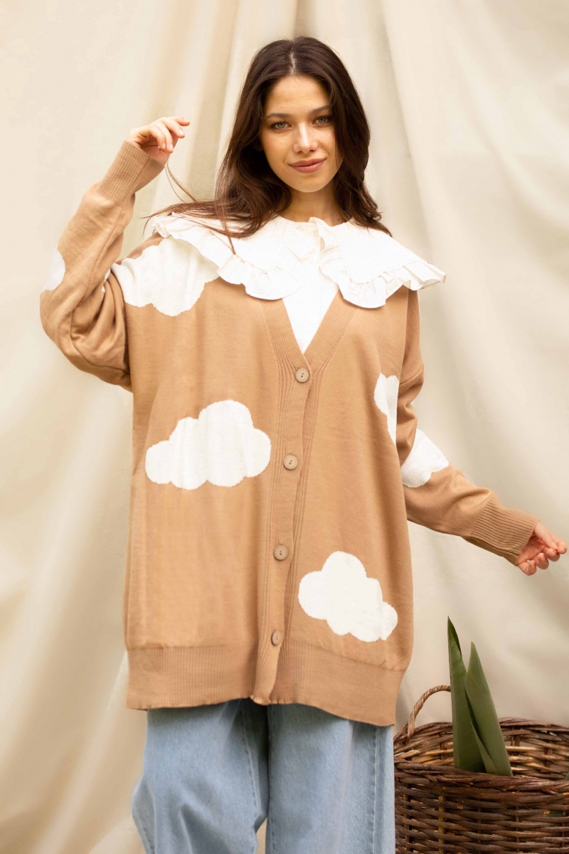 Alisson Camel Hırka