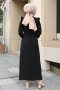 Almeda Siyah Elbise