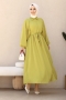 Andy Yağ Yeşili Elbise