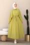 Andy Yağ Yeşili Elbise
