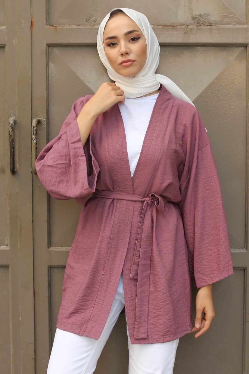 Anelka Gül Kurusu Kimono