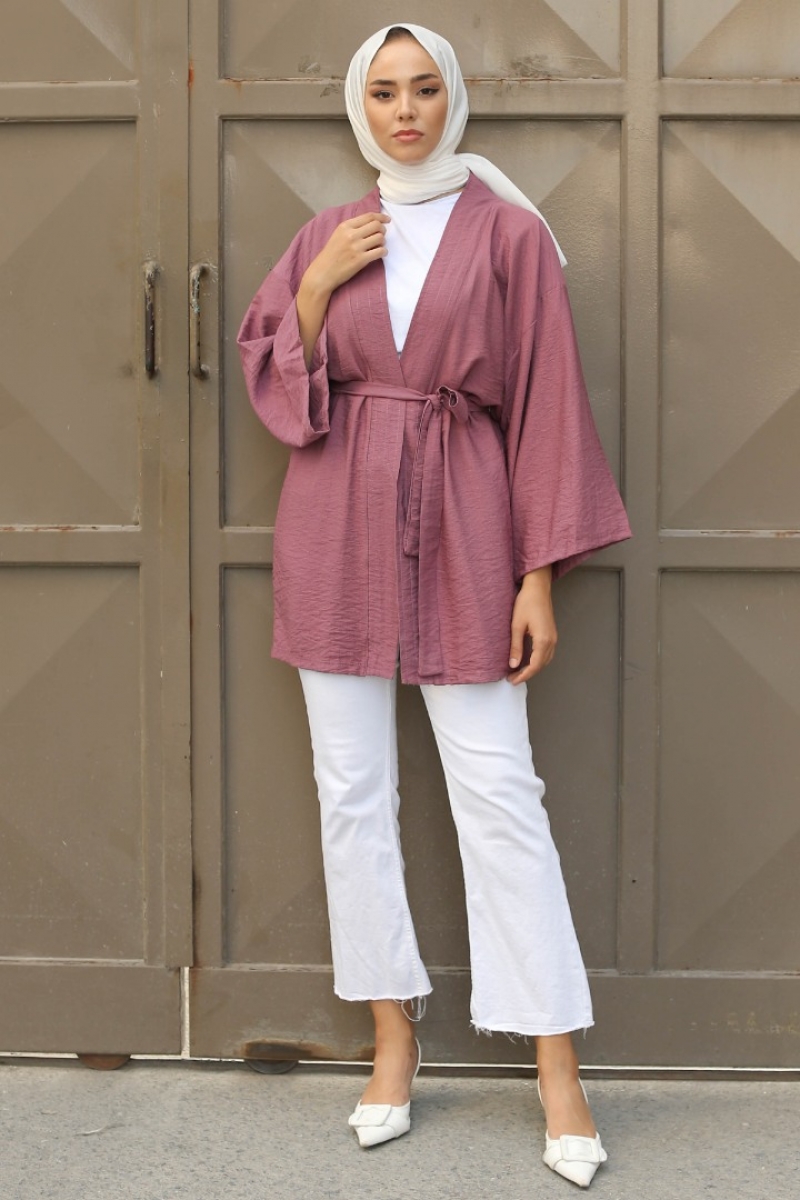 Anelka Gül Kurusu Kimono