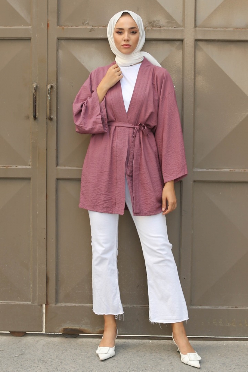 Anelka Gül Kurusu Kimono