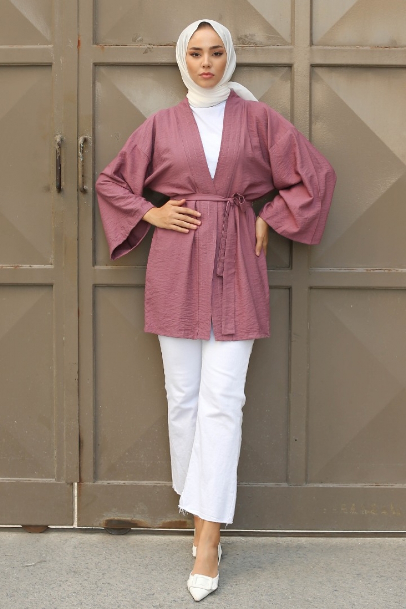 Anelka Gül Kurusu Kimono