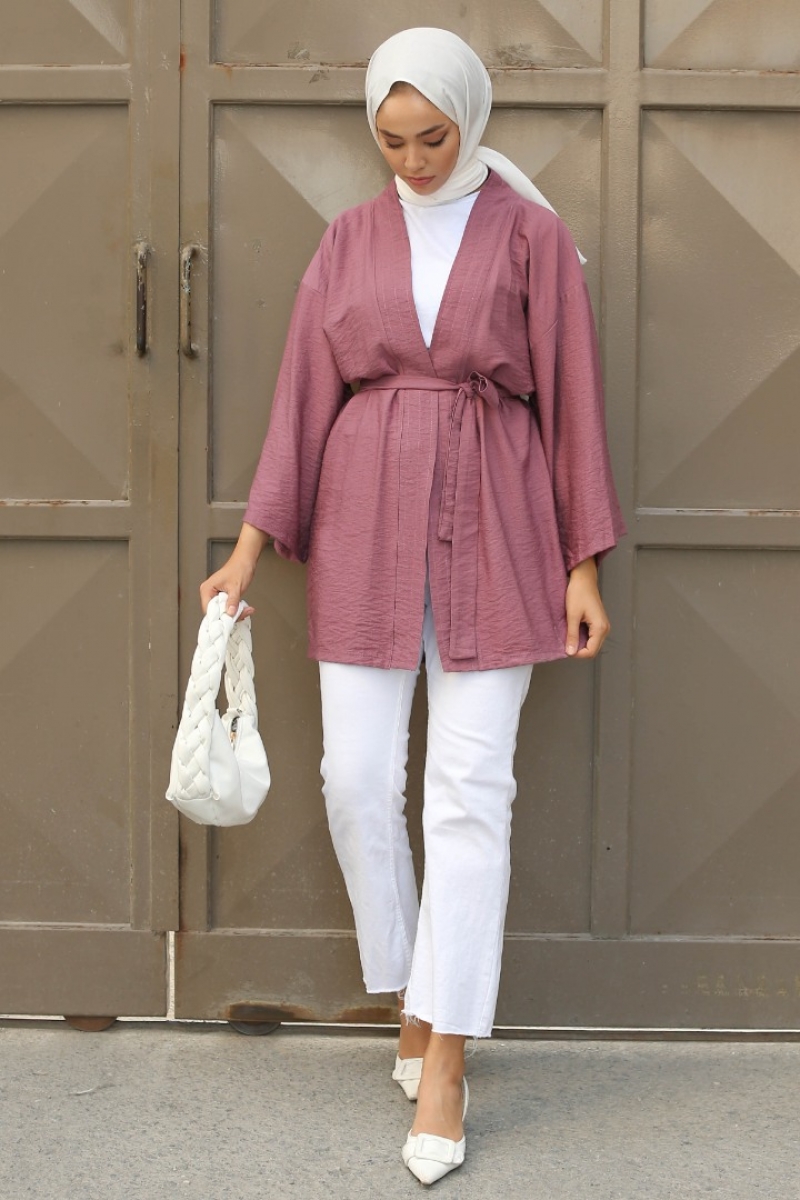 Anelka Gül Kurusu Kimono