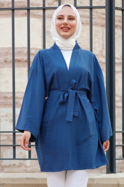 Anelka İndigo Kimono