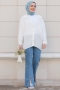 Aneska Beyaz Gömlek