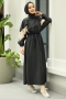 Aneta Siyah Elbise