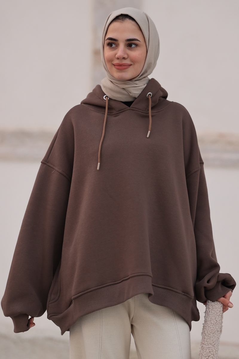 Anfisa Kahverengi Sweat