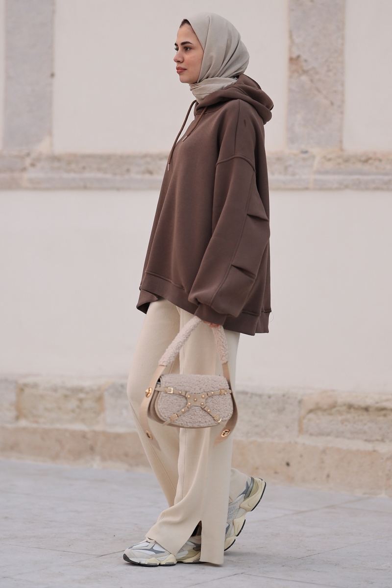 Anfisa Kahverengi Sweat