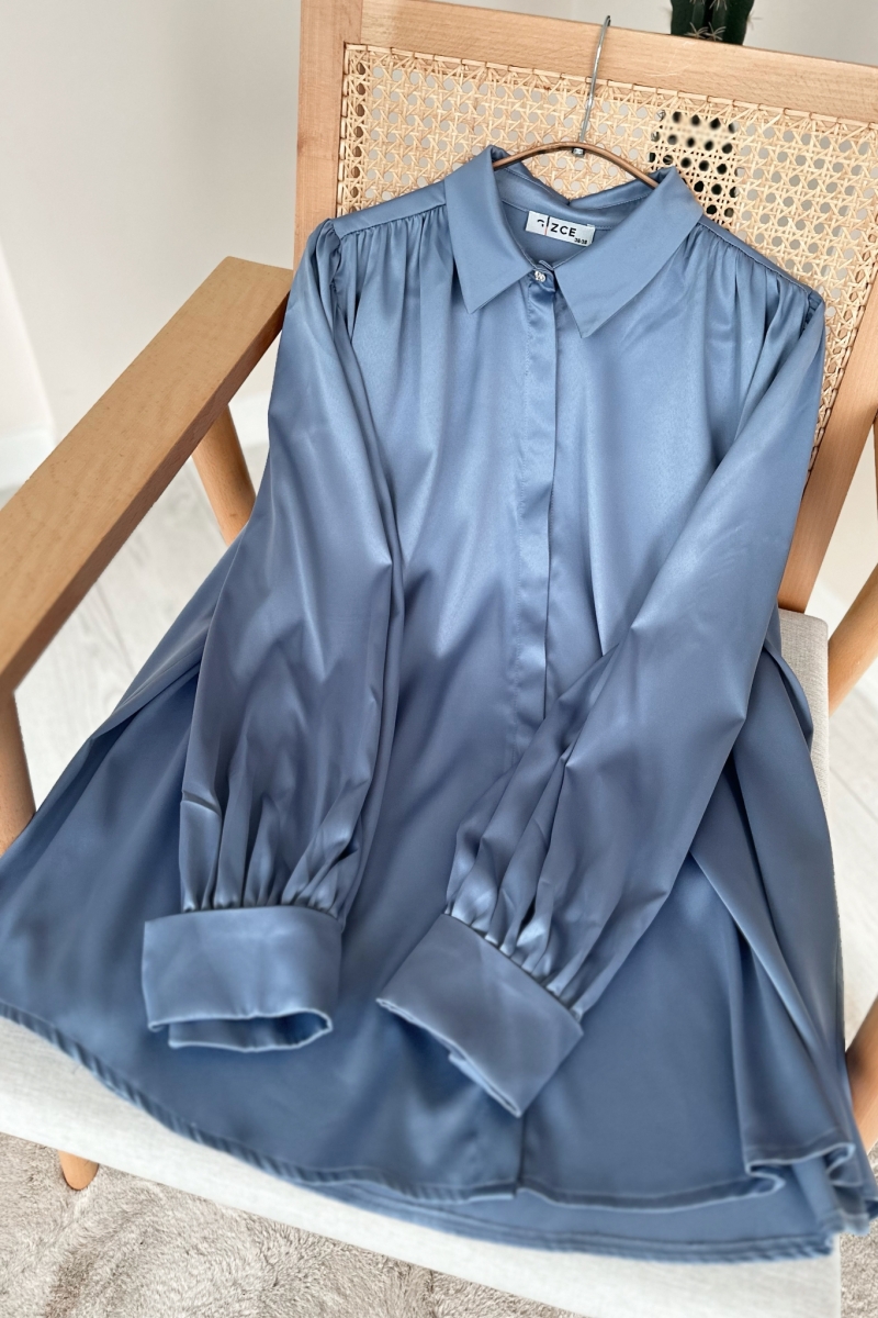 Anitra İndigo Tunik