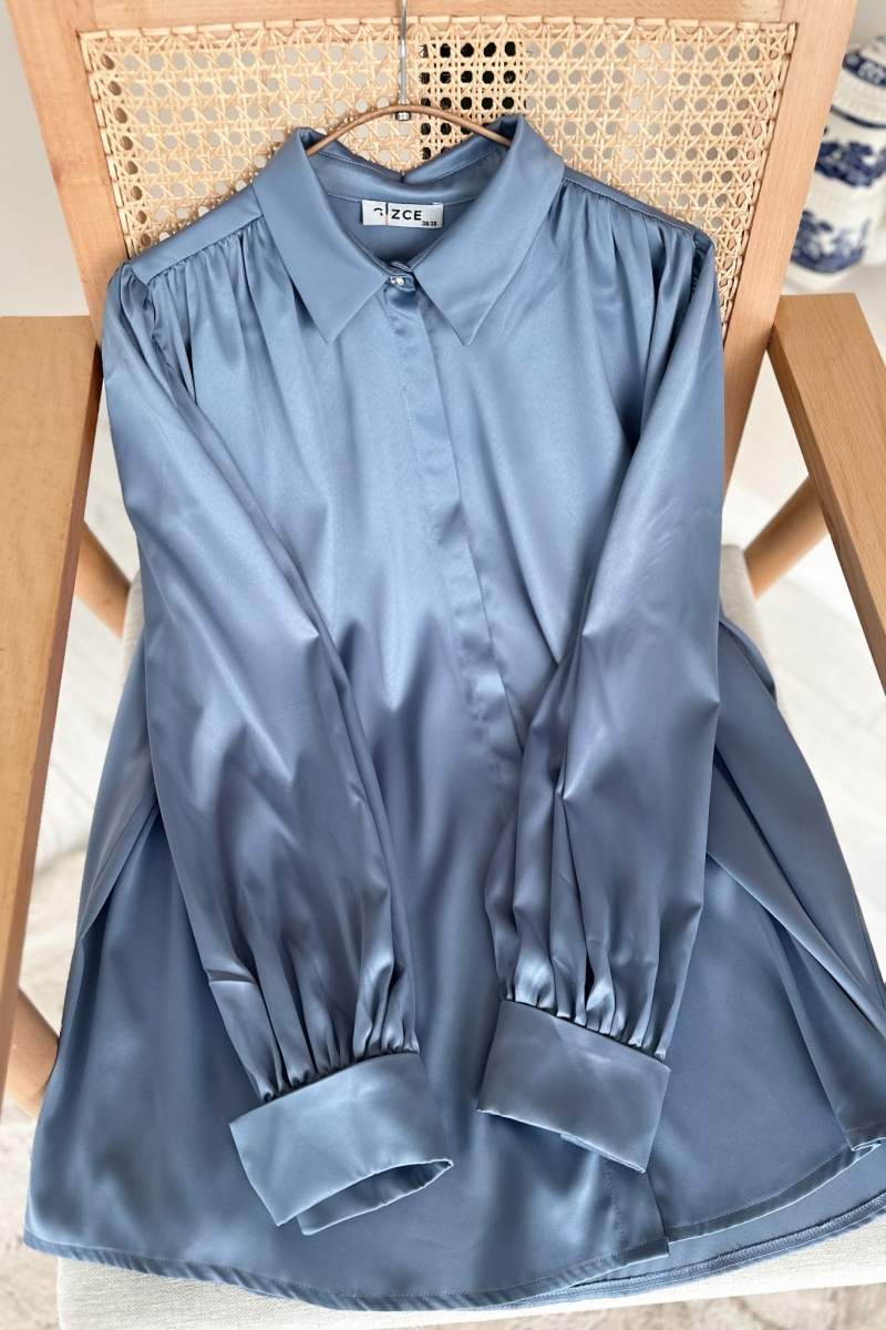 Anitra İndigo Tunik